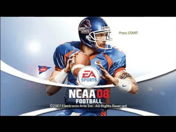 NCAA Football 08 (USA) screen shot title